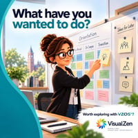 Orientation professional exploring ideas for her institution's orientation program and considering where VZOS could support the work.